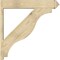 Ekena Millwork Funston Rough Sawn Arts and Crafts Outlooker, Douglas Fir, 8"W x 44"D x 44"H OUT08X44X44FST03RDF - alternate 2